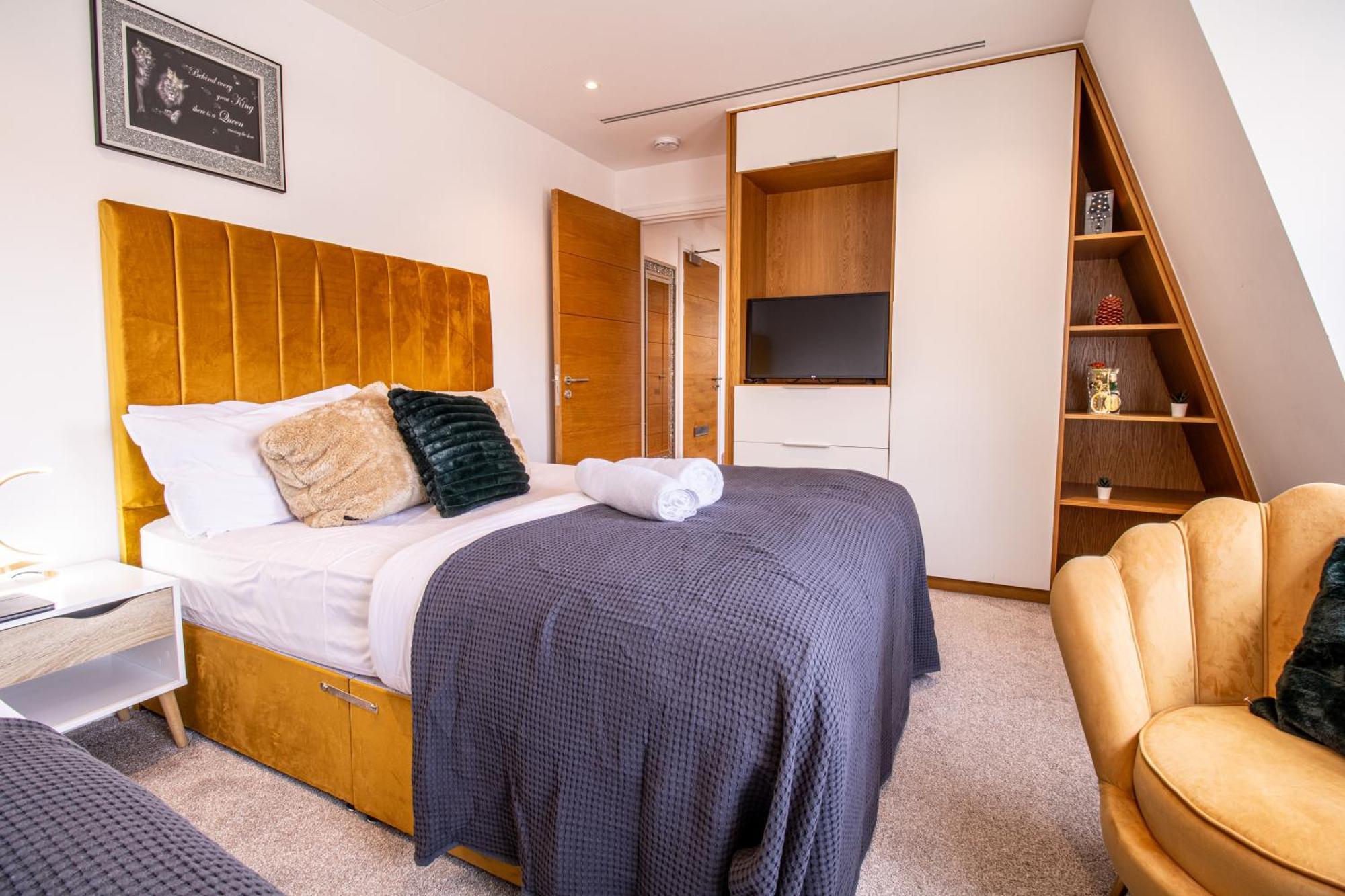 Luxurious 1-Bedroom Penthouse In Marble Arch 71 ลอนดอน ภายนอก รูปภาพ